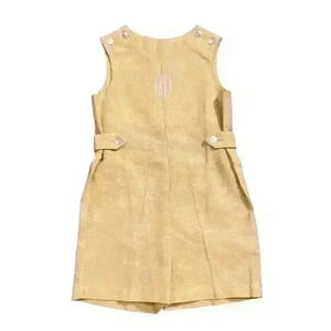 Boutique Boys Jon Jon Size 4T Casual Lightweight "A" Monogram Casual Holy